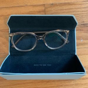 Warby Parker Clear Glasses No Prescription